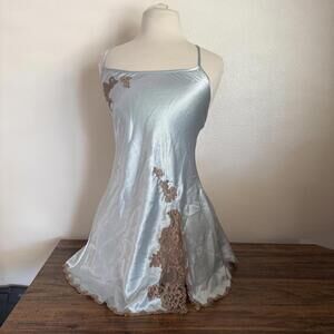 Victoria's Secret Light Blue Slip Dress Small